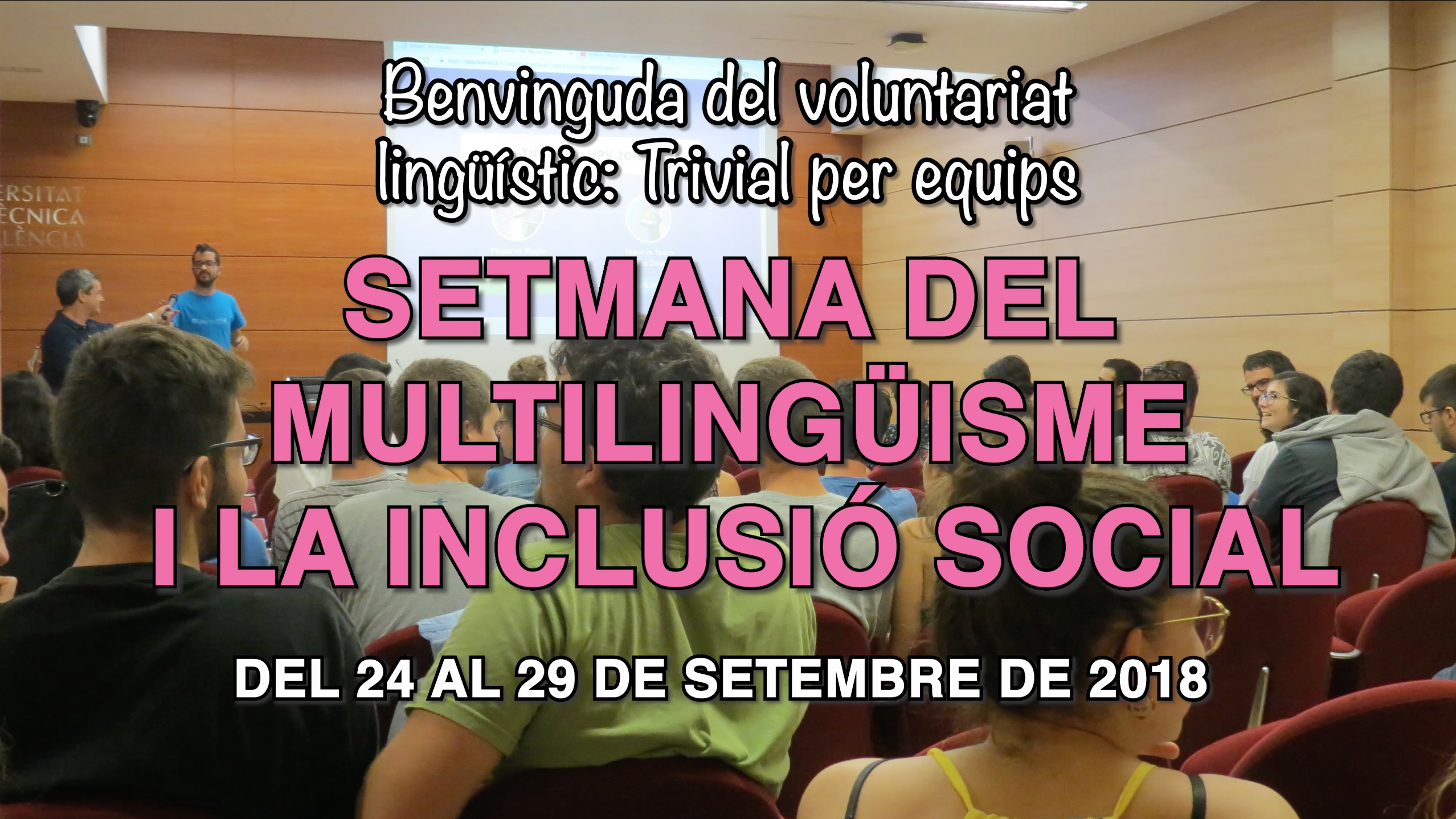 Benvinguda del Voluntariat Lingstic: Trivial per equips