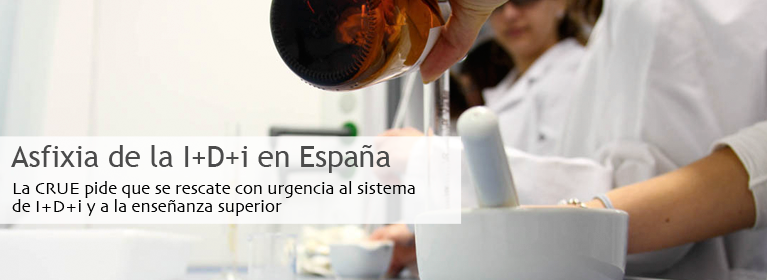 Comunicado de la CRUE. Asfixia I+D+i