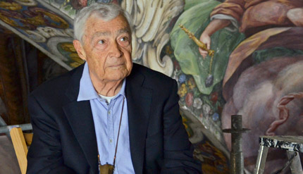 Condolencias. La UPV lamenta la muerte del restaurador Gianluigi Colalucci