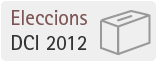Eleccions DCI 2012 Eleccions DCI 2012