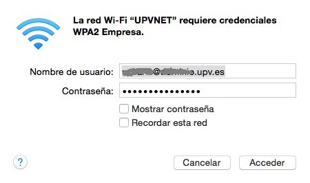 Mac guardar contraseña para vpn