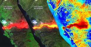 La erupción de La Palma cambia la cartografía