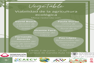 “VegeTable. Viabilidad de la agricultura ecológica”