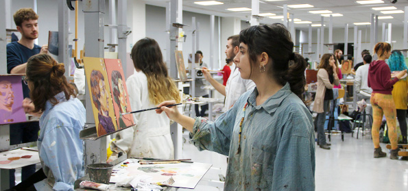 El Facultades de Bellas Artes se reivindican en contra del anteproyecto de Ley de Enseñanzas Artísticas