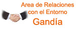 �rea de Relaci�n con el Entorno para Gandia