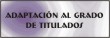 Curso de adaptaci�n al Grado para titulados en la EPSG