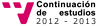 Continuaci�n de estudios 2012-2013