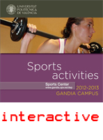 Programa deportivo 2012/13. INTERACTIVO_INGLES