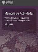 MEMORIA DE ACTIVIDADES DEL VRIC 2011