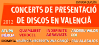 Cartell presentacions de discos