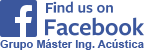 Sigue a Grupo Máster Ingeniería Acústica en Facebook