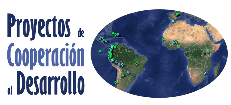 Mapa proyectos cooperacin 