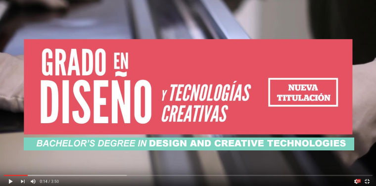 Video Presentacion Grado Diseño y Tecnologías Creativas - Video BA Design
