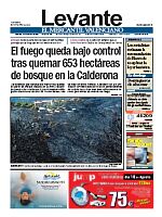 El fuego queda bajo control tras quemar 653 has del bosque en la Calderona