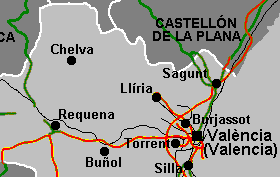 C. Valenciana. Provincias de Castellon y Valencia