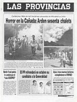 Un pavoroso incendio arreasa la Calderona