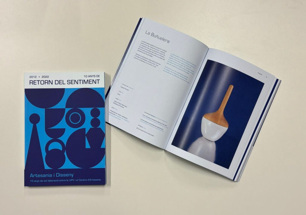Catálogo de la exposición “RDS: 10 años de artesanía y diseño en la UPV”, Centro de Artesanía de la Comunitat Valenciana (septiembre-octubre 2022).