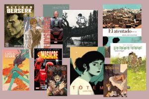 Selección de cubiertas colección de cómics de la biblioteca de informática