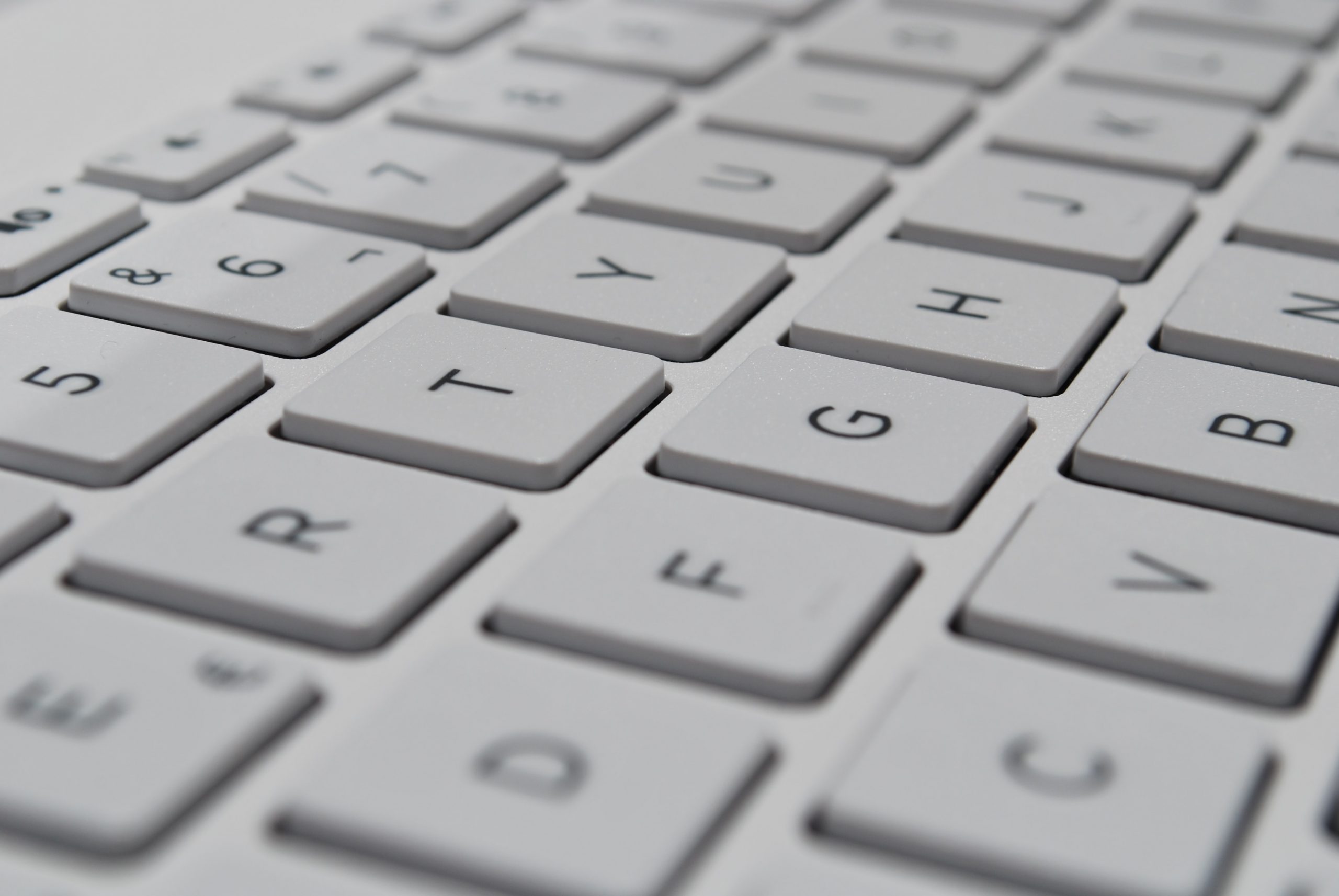 Detalle de un teclado, herramienta para elaborar y compartir conocimiento