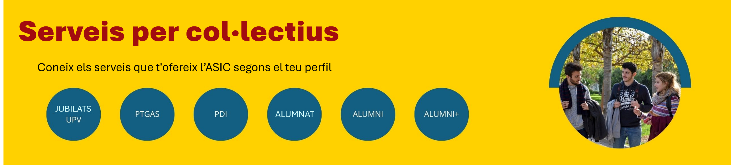 Serveis per col·lectius
