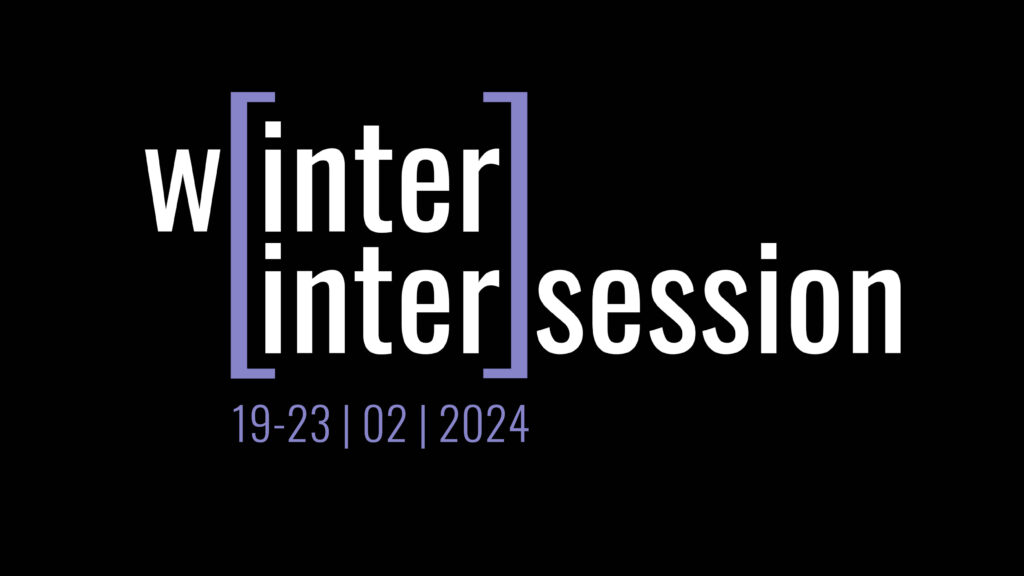 Winter intersession 2024 ETSA UPV