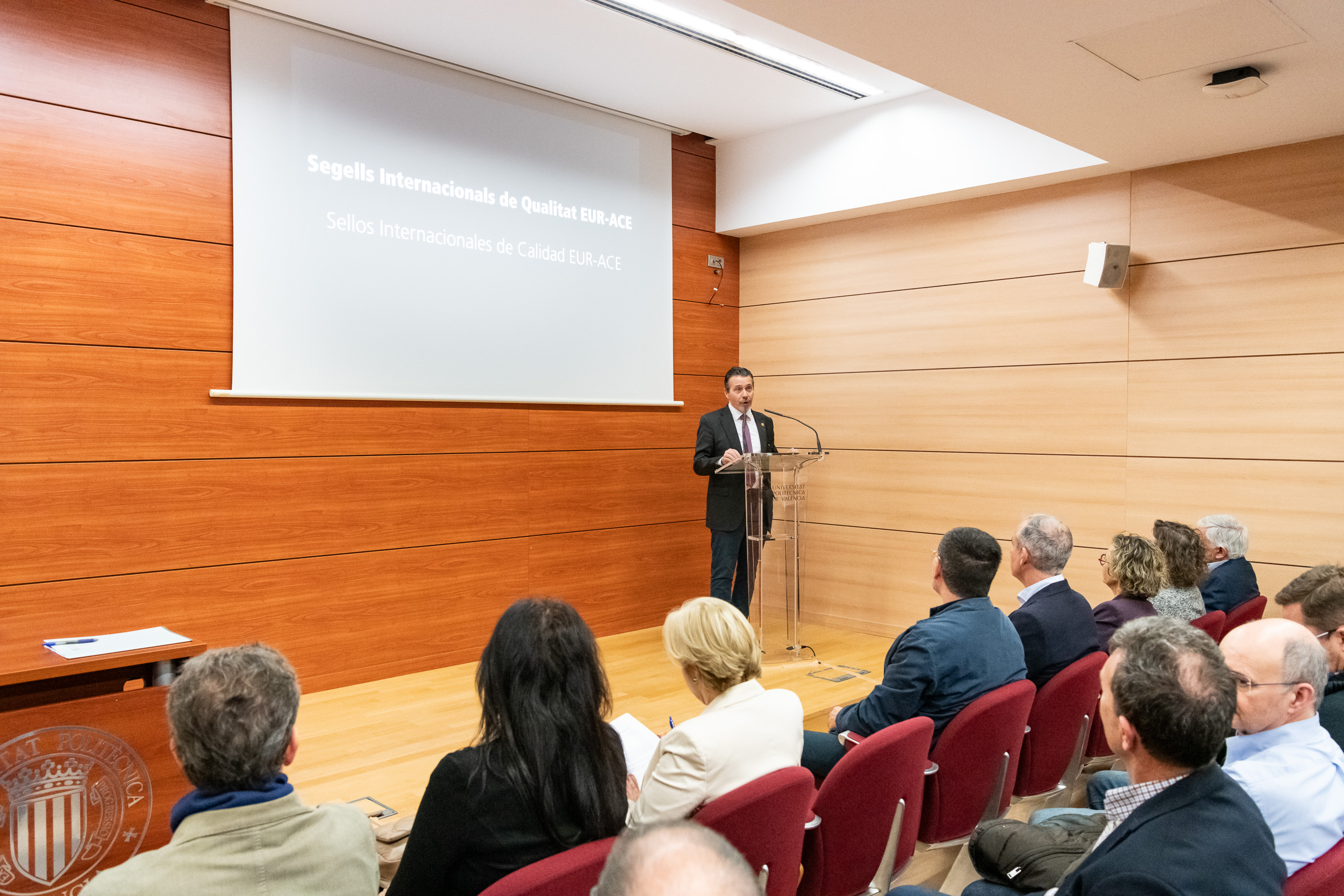 Entrega del sello de excelencia internacional EUR-ACE