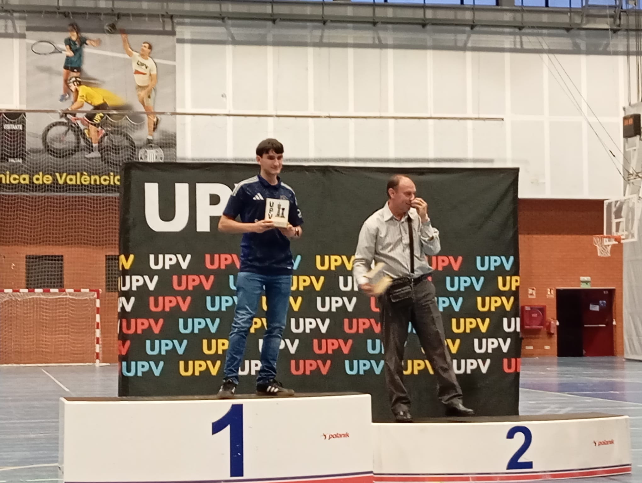 Saúl Pérez campeón ajedrez UPV