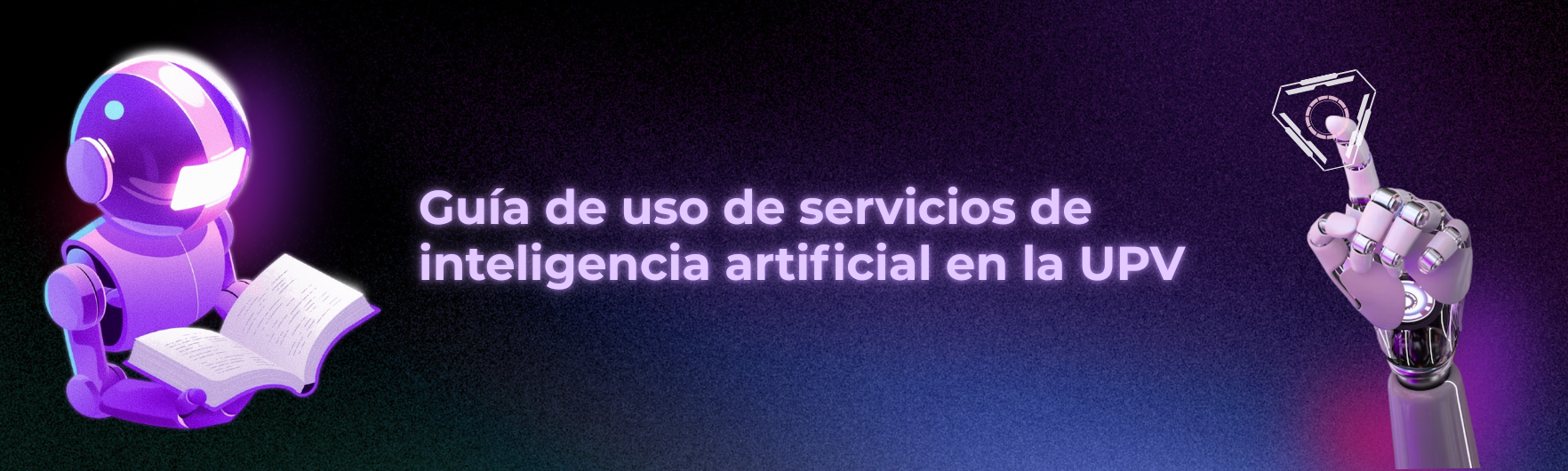 Guía de uso de servicios de inteligencia artificial en la UPV