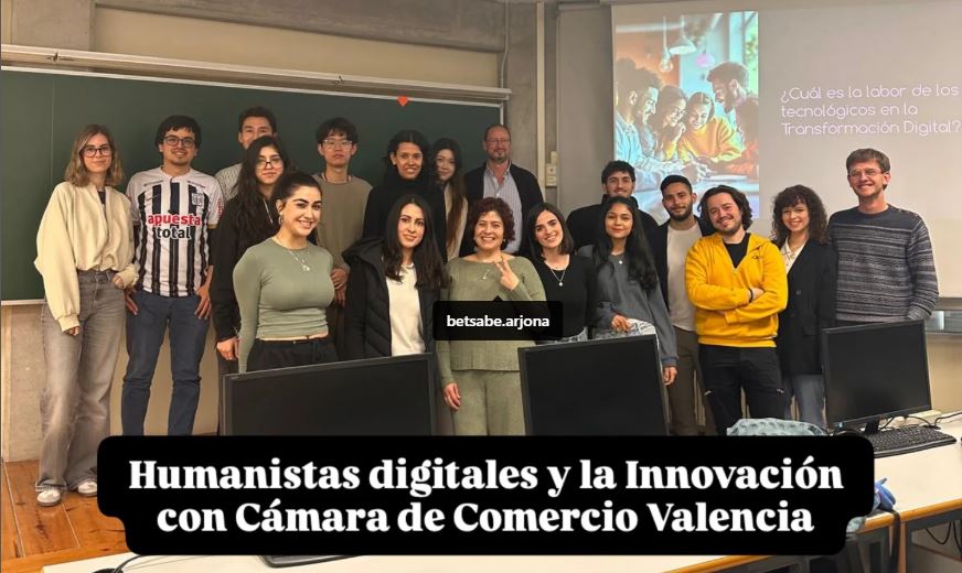 Betsabe Arjona en el Máster Universitario de Humanidades Digitales UPV
