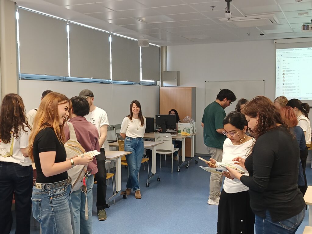 Visita a la biblioteca universitaria de UPV