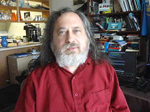 Richard Stallman, en la UPV