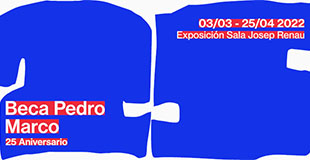 Exposicin Beca Pedro Marco 25 aniversario