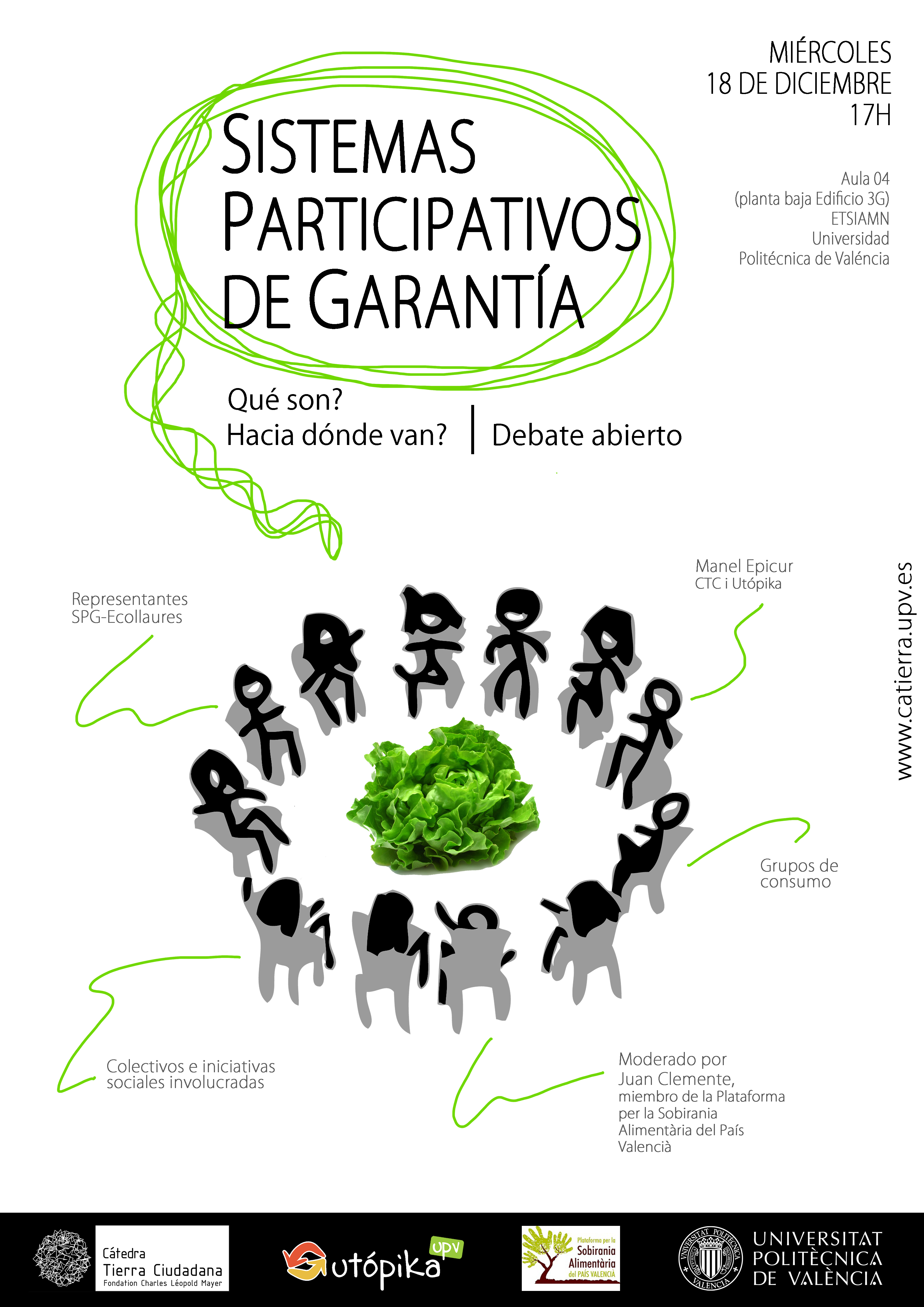  Debate abierto sobre los Sistemas Participativos de Garanta