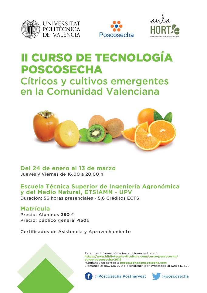 II Curso de Tecnologa Postcosecha