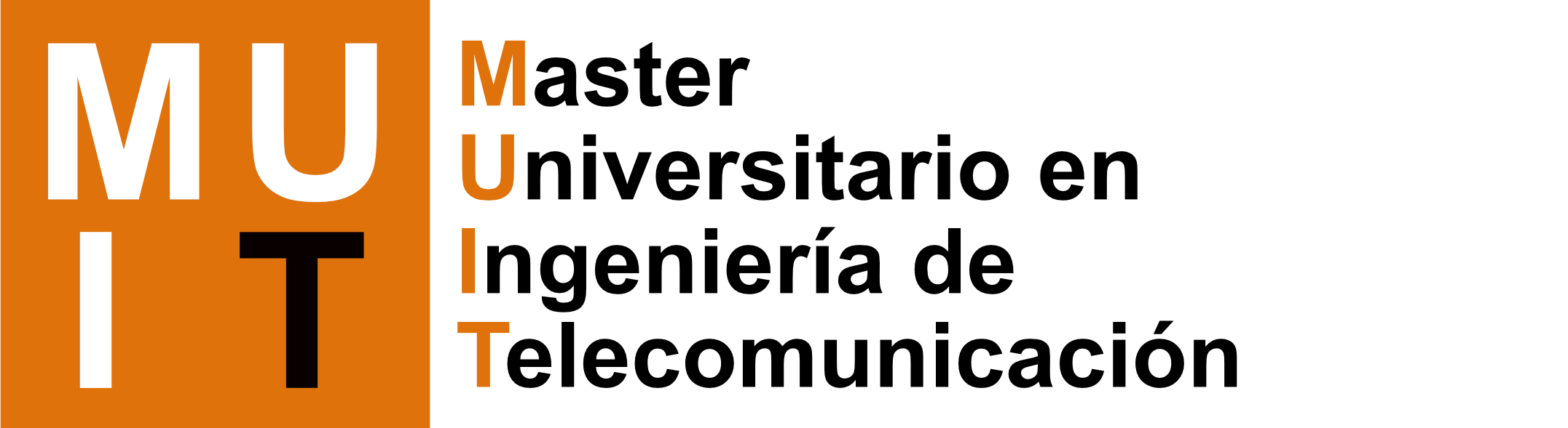 Master Universitario en Ingeniería de Telecomunicación