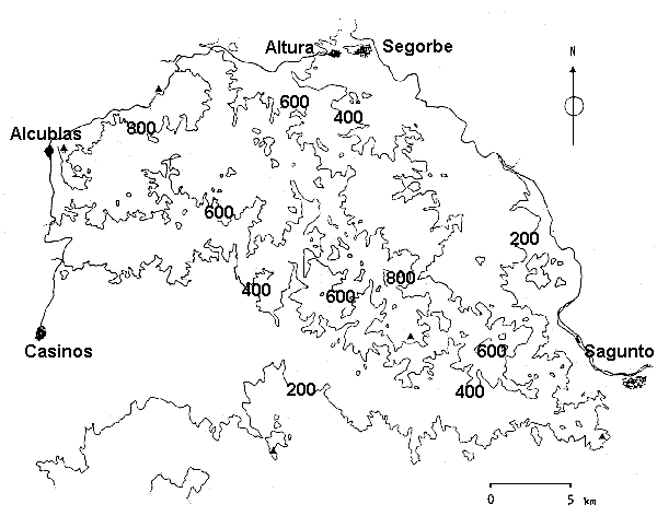 Mapa topografico descriptivo